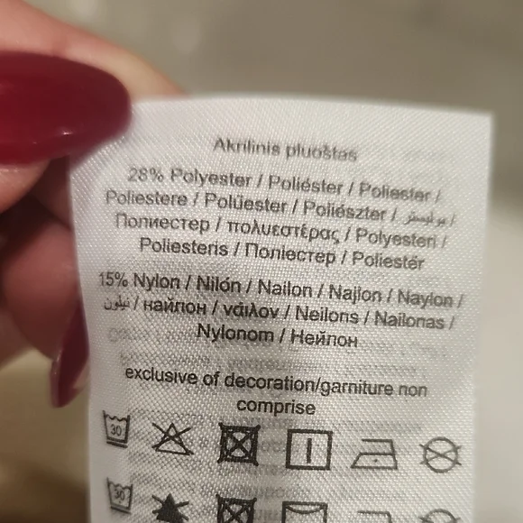 Vero Moda Cream Rib-Knit Crew Sweater Dress - Picture 9 of 9